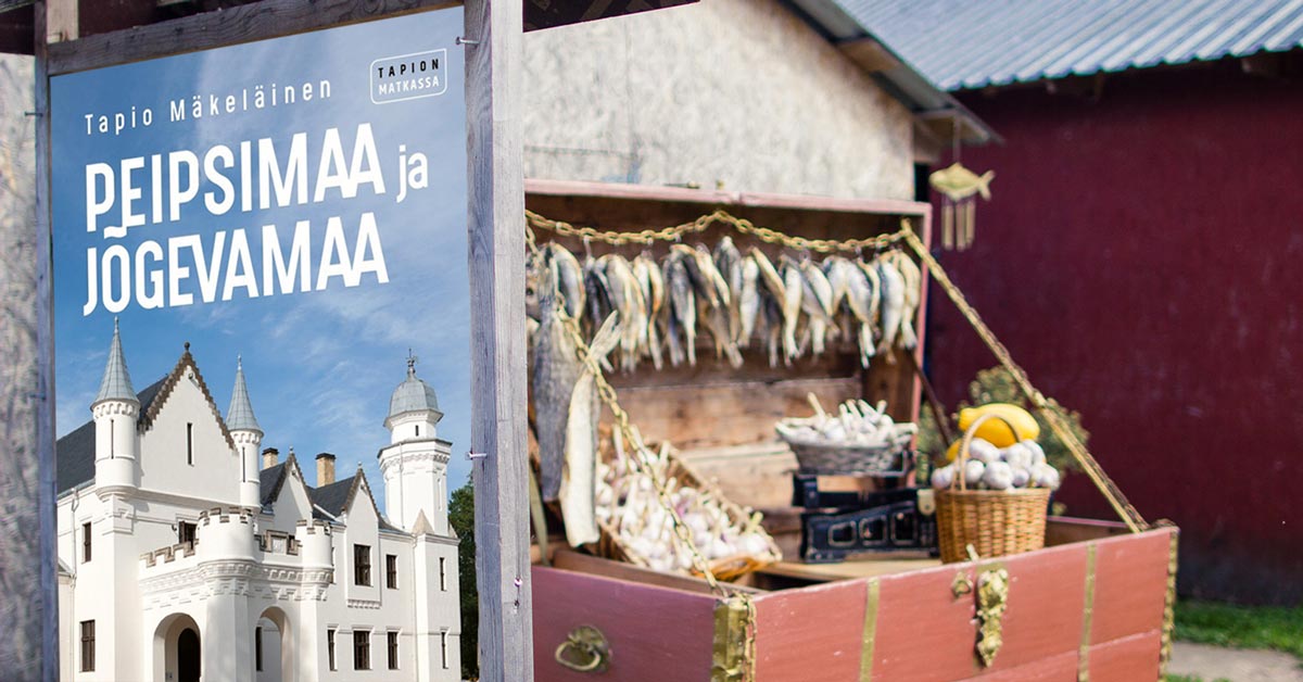 Tapahtuman Tapio Mäkeläisen uuden matkaoppaan julkistamistilaisuus otsikkokuva